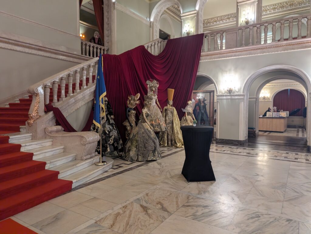 Dans l'opéra national de Roumanie !
